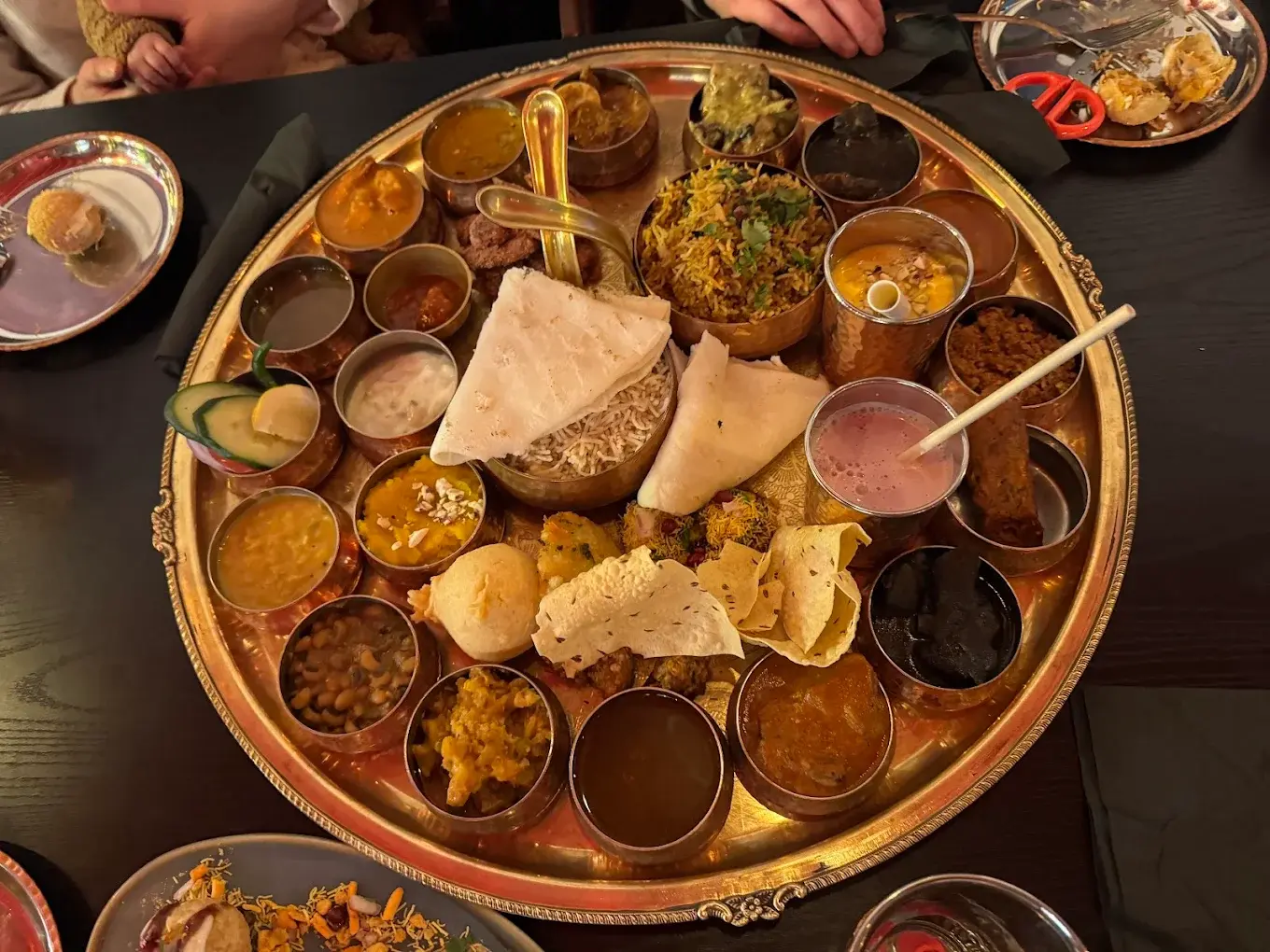 Ninja Tiger Pav Bhaji authentic Maharashtrian dish Calgary